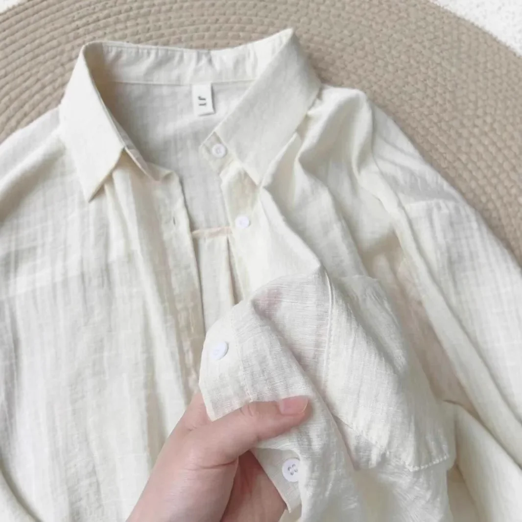 Оптовая продажа осенне-зимняя тонкая рубашка с длинными рукавами в корейском