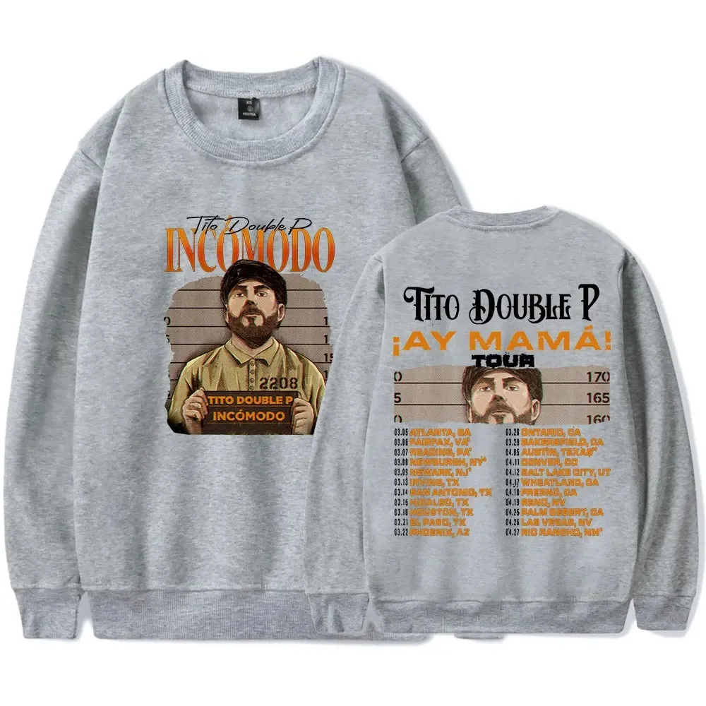 Толстовка с капюшоном Tito Double P Ay Mama Tour винтажная уличная толстовка 90-х годов Harajuku