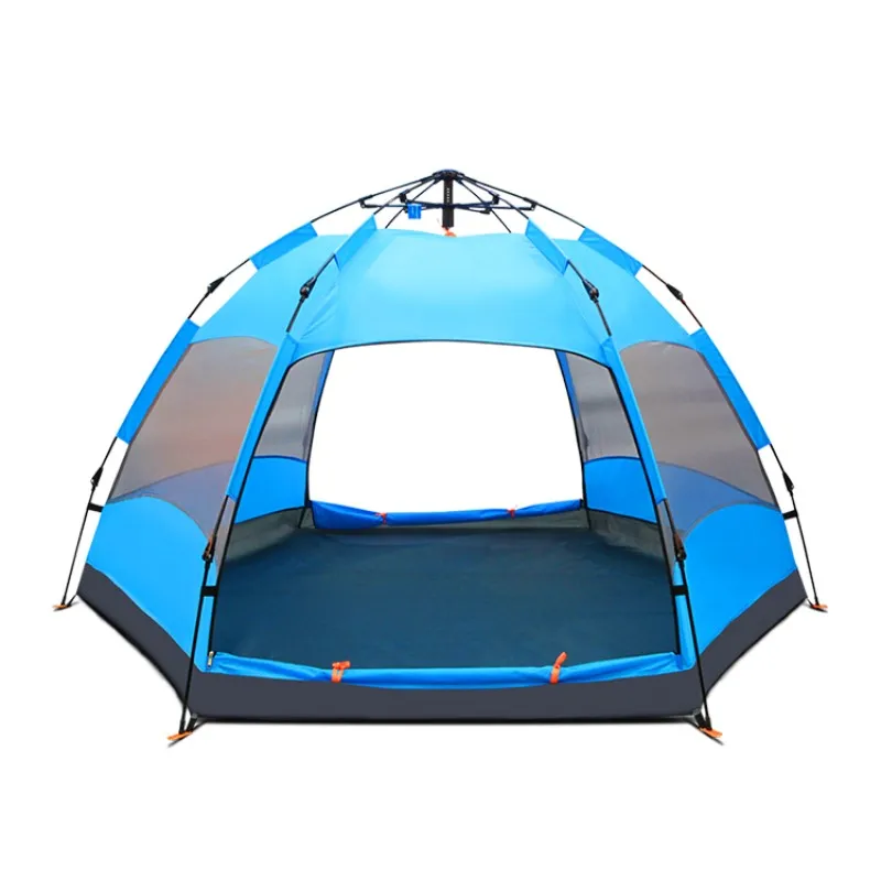 Палатка для рыбалки на 5 человек самораскладывающаяся шестигранная