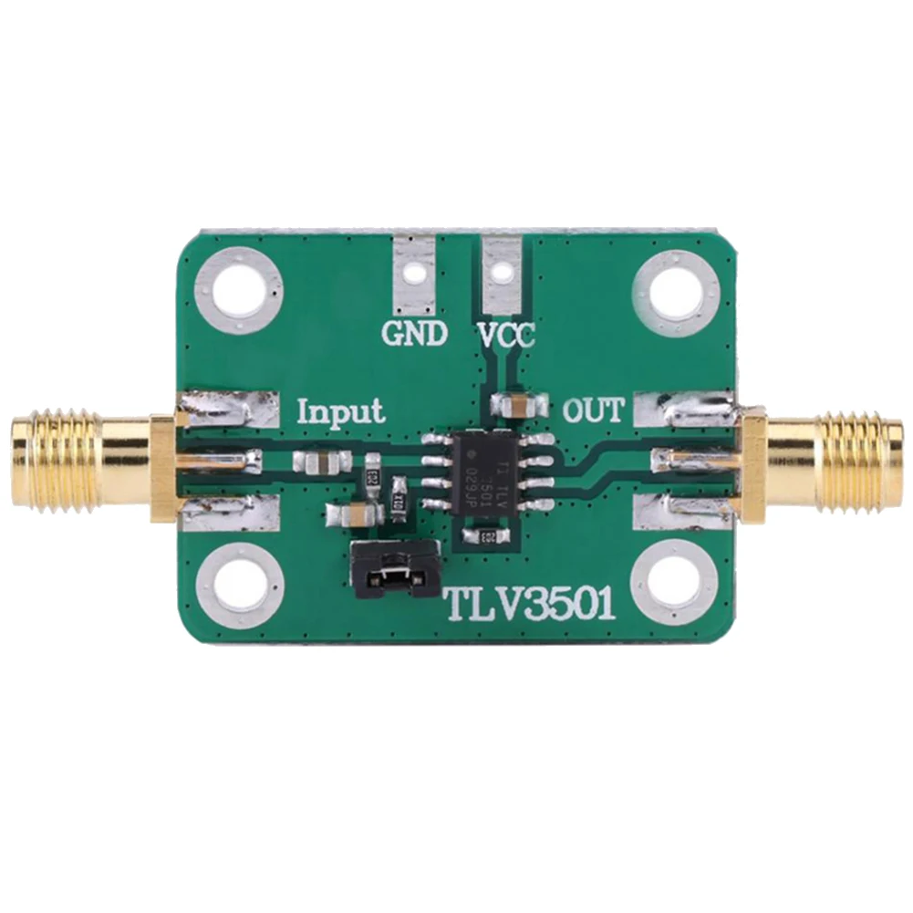 

TLV3501 Single High Speed Comparator Frequency Meter Front Shaping Module DC 2.7-5V Frequency Counter SMA