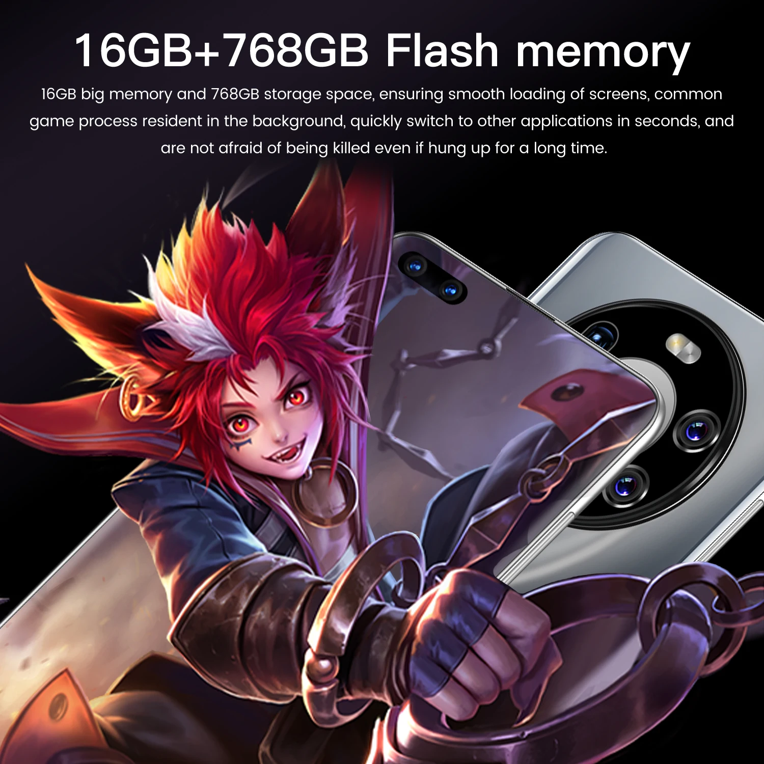 2022 latest smart phone p50 pro 16gb ram 768gb rom dual sim unlocked smartphone android 11 0 deca core 4g5g mobile phones free global shipping