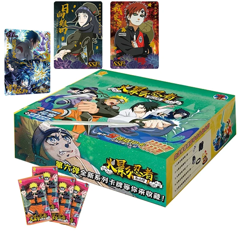 

2022 Naruto Card Series Anime Character Rare Flash SSR Card Deluxe Collection Edition Card Board Game Toys Children Gifts