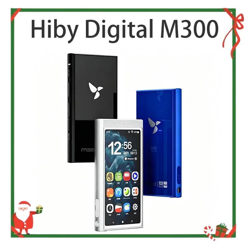 Фото HibyDigital M300 Android-плеер для воспроизведения музыки без потерь, HiFi-плеер Walkman с Bluetooth, портативный MP3-плеер для меломанов. №1