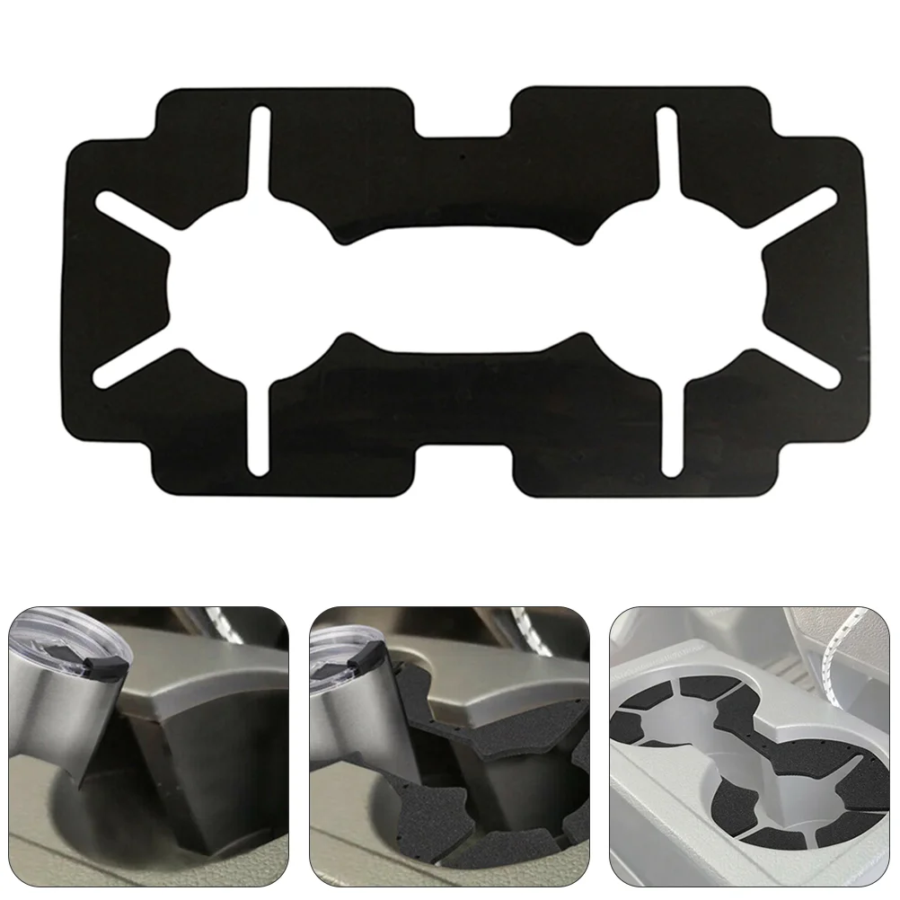 

Back Cup Holder Automotive Holders Front Console Retainer Insert Sheet Car Trucks Fixing Drink Mug