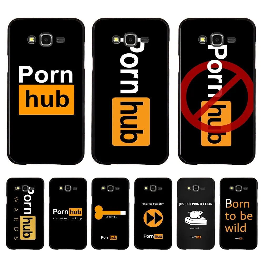 Porn Yellow Hubes Phone Case For Samsung J 7 plus 7core J7 n