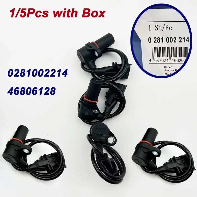 В наличии 1/5шт. 0281002214 0281002474 46806128 Датчик положения коленчатого вала для Alfa Romeo Fiatt
