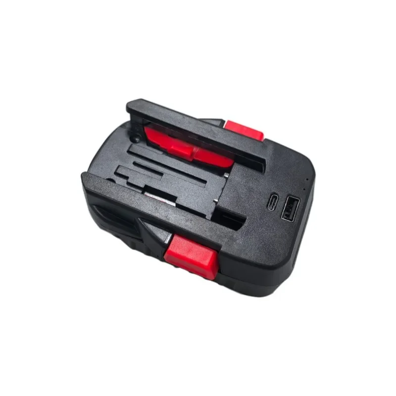 Фото Адаптер для аккумулятора Milwaukee 18 В и Dewalt 20 В DM18V18 для аккумулятора Milwaukee V18 18 В NI-CD (с портом типа C) №4