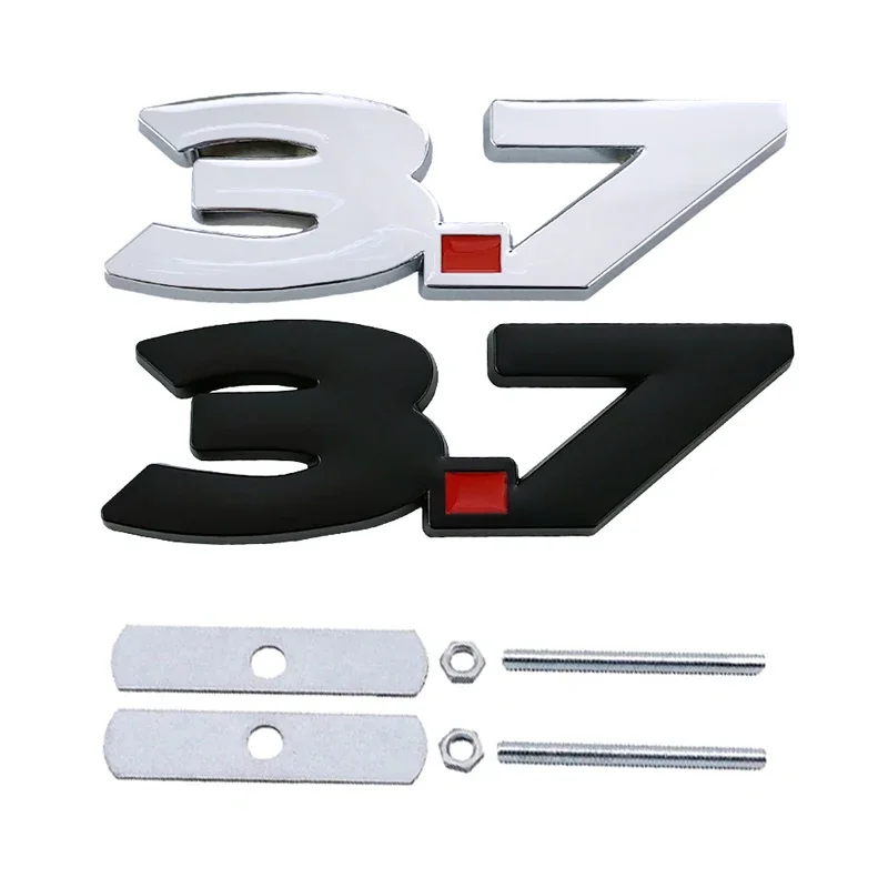 Металлическая 3.7 эмблема на переднюю решетку автомобиля украшение для Ford Ecosport