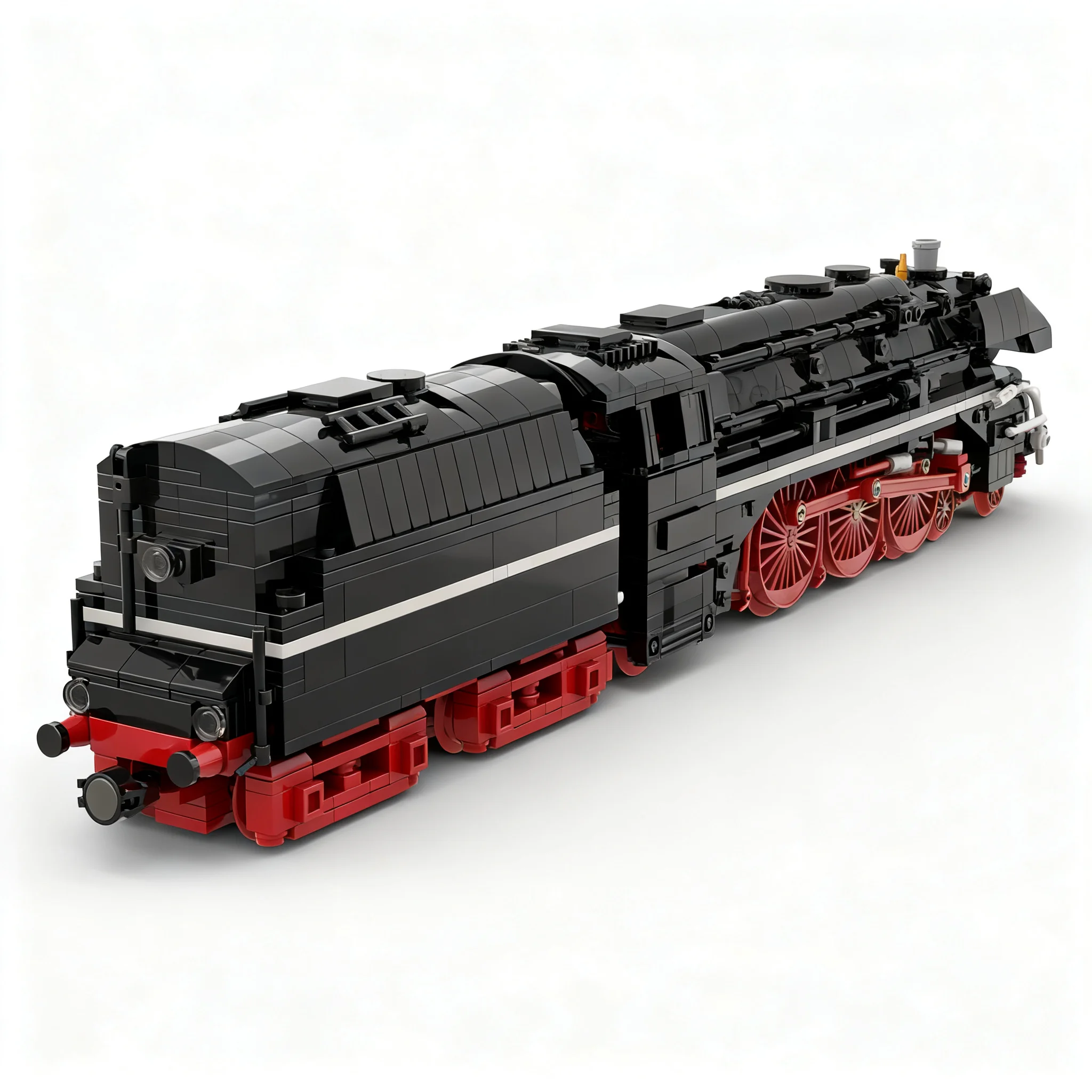 Набор строительных блоков MOC DR BR 18 (1243 детали) для сборки поезда, развивающая игрушка для конструирования, идея для творчества, подарок на день рождения или Рождество (art.: 3920dc7097dc6) - 3920dc7097dc6