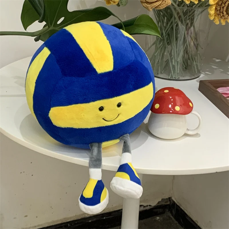 Плюшевая игрушка для волейбола с креативным дизайном сопровождения и комфорта