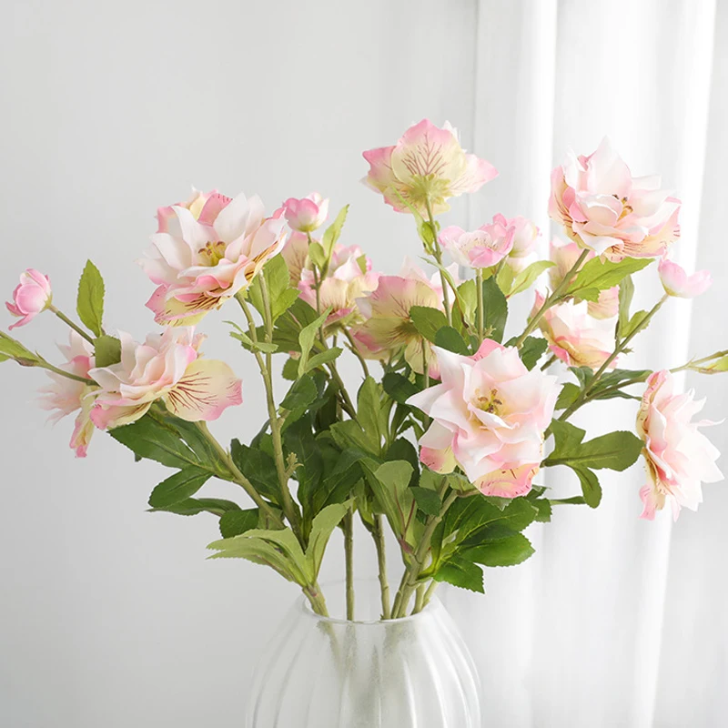 

1 шт., искусственные цветы, 3 головки