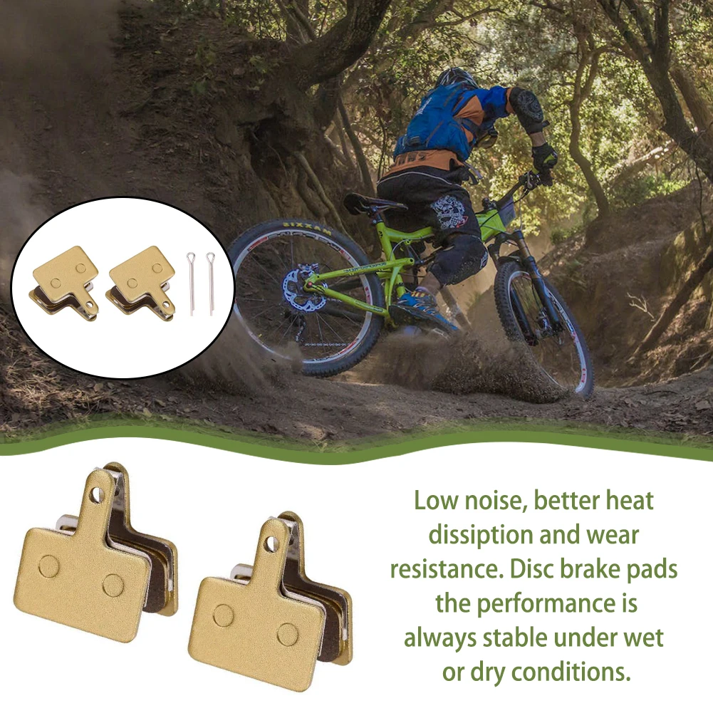 

5 Pairs Bike Disc Brake Pads For Shimano Deore BR-M575 BR-M525 For TRP Brake Pad Replacement Bicycle Accessories