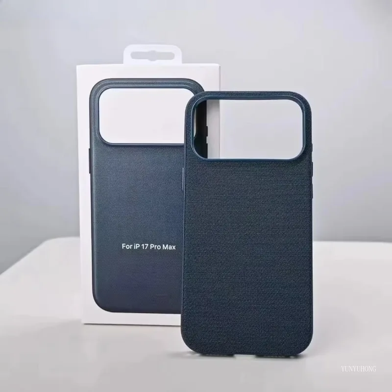Оригинальный чехол 1:1 Box Official Technology Woven для MagSafe Coque для iPhone 17 Pro Max Air 16 15 14 13, магнитный защитный чехол-накладка (art.: 3920daadc933e) - 3920daadc933e
