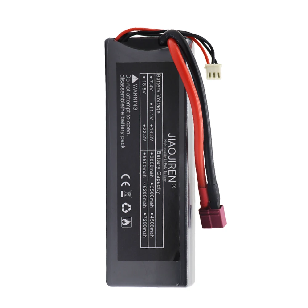 7 4 В 7200 мАч 2S Lipo аккумуляторы с разъемом T/JST/XT60 для радиоуправляемого автомобиля RC