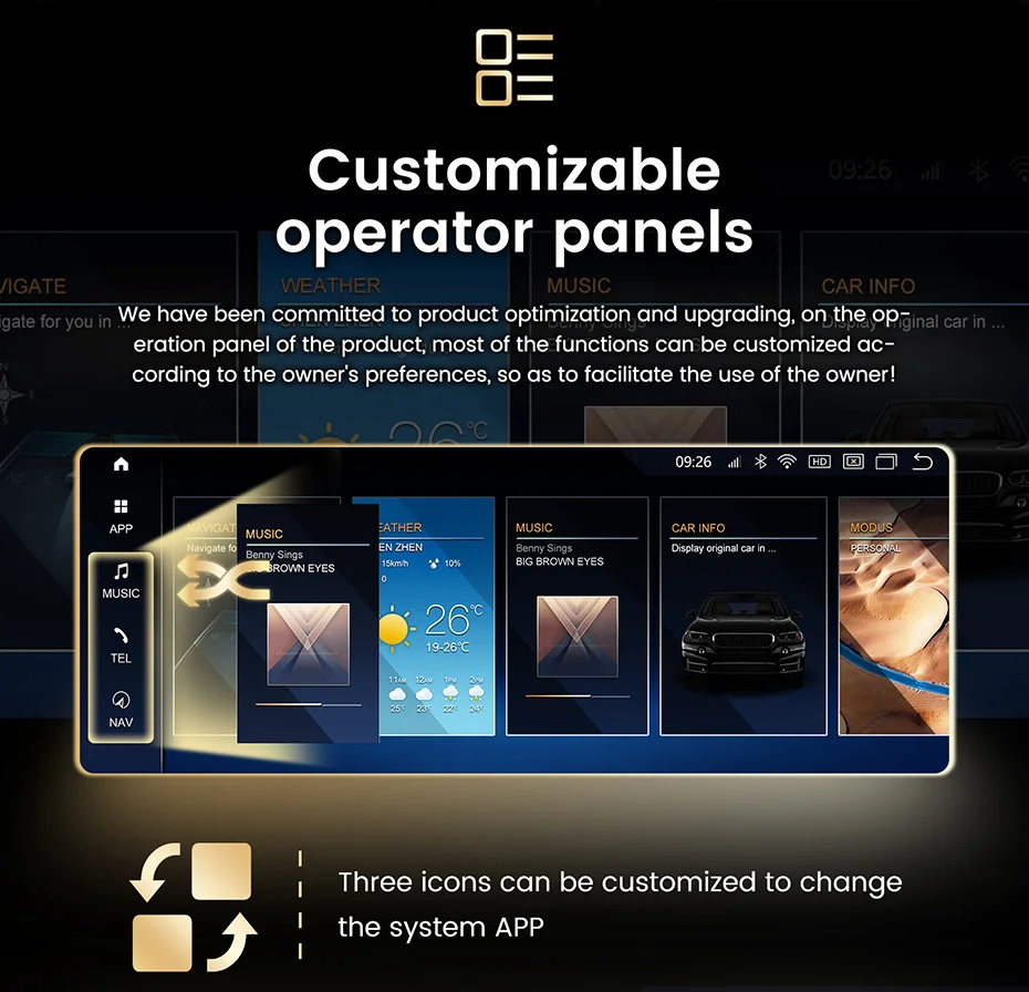 Снапдрагон662 Автомагнитола для BMW 3 серии E90 318i 320i E91 E92 E93 2005-2012 Android 12 GPS Навигация Карплей+Авто Искусственный Интеллект Голосовое Управление DSP включено.