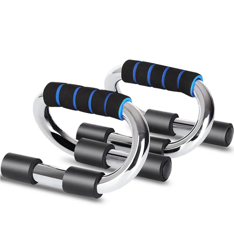

S-type Push-up Bracket Steel Men and Women Exercise Chest Muscle Fitness Equipment Home Abdominal Muscle Wheel Beginner Training