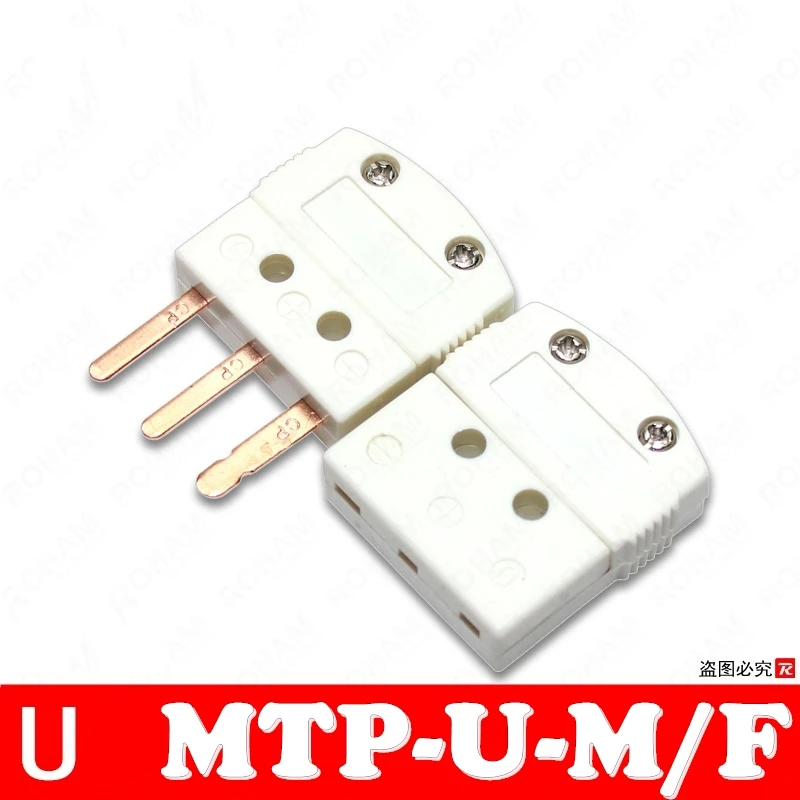 

Three-legged RTD connector plug socket pt100 male and female connector