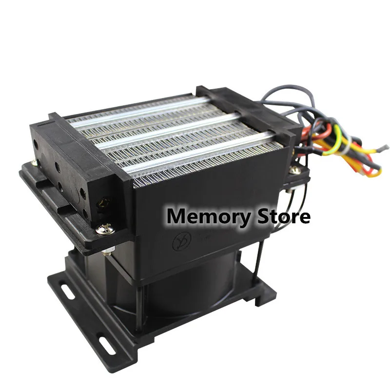 

1pc 220V AC750W Thermostatic Electric Heater PTC Fan Heater Incubator Industrial Heating Element Surface Insulation 125x80x101mm