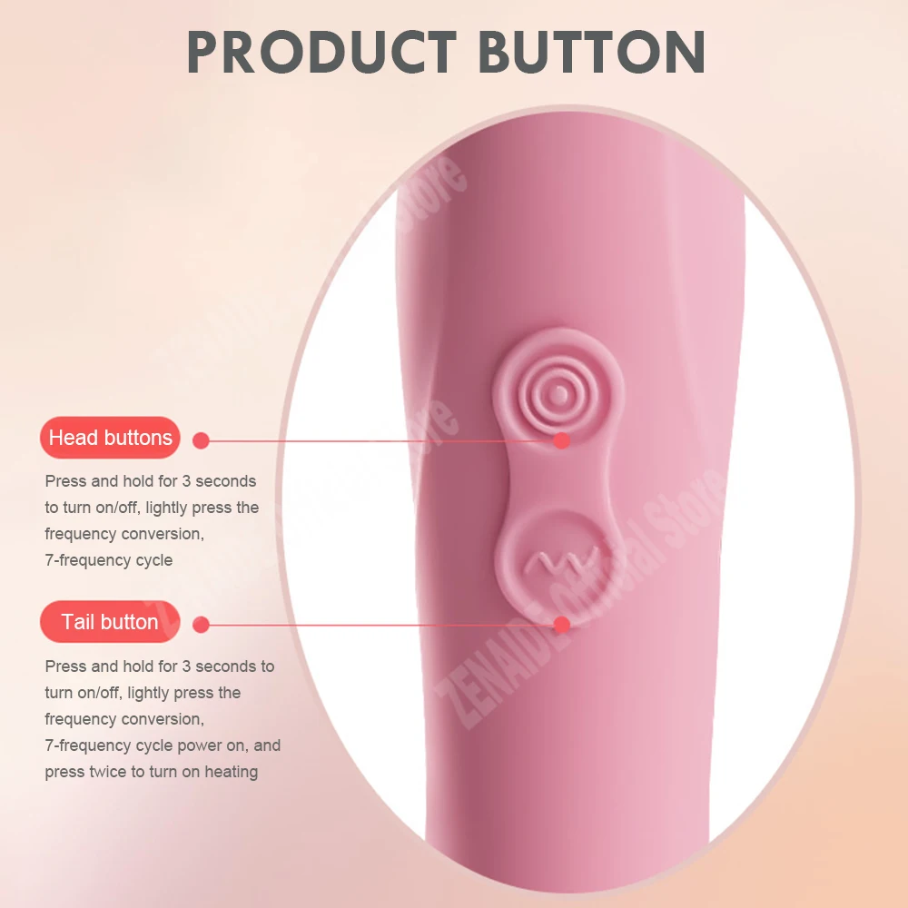 Массажер для стимуляции точки G с подогревом вставляемый стимулятор двойной