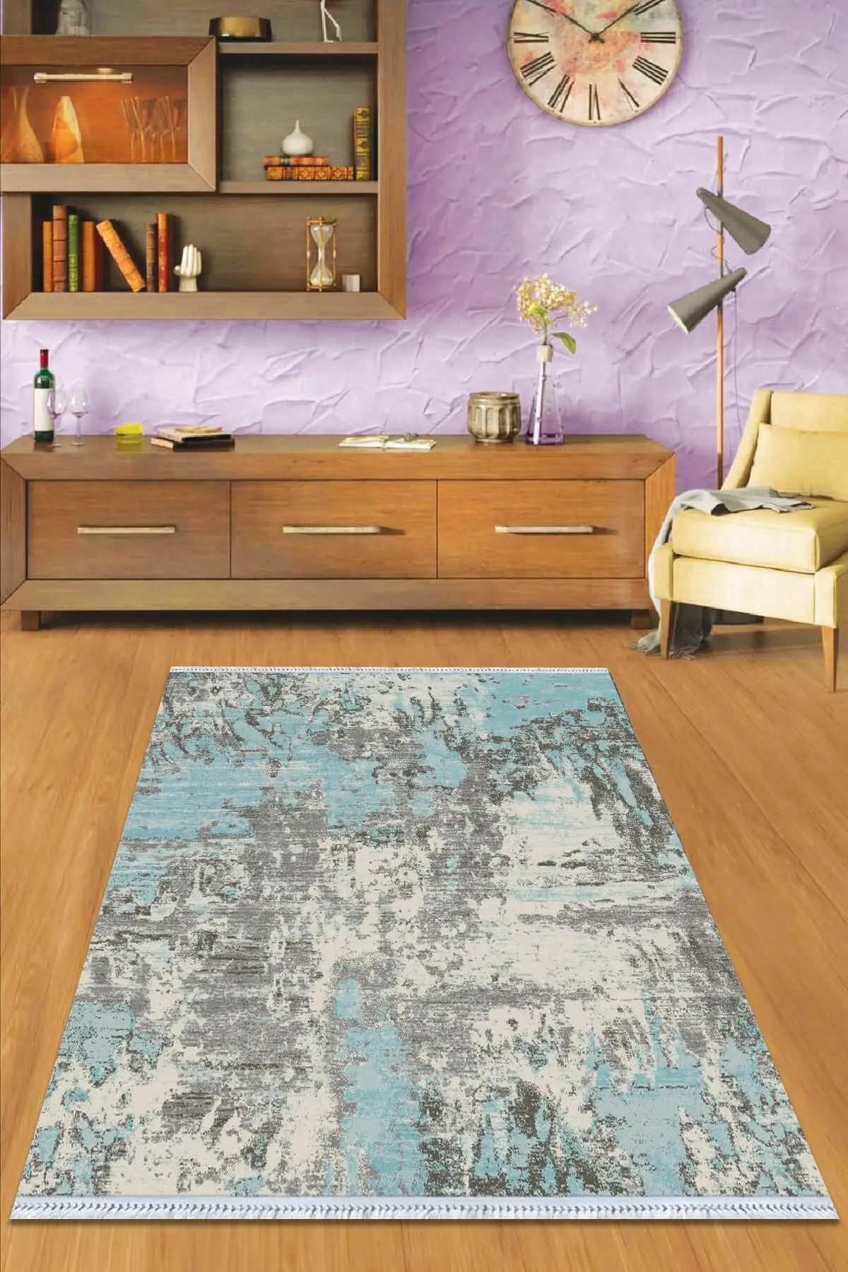 

Хлопковый нескользящий коврик, высококачественный богемный ковер ручной работы, тканый хлопковый ковер, Стирка в стиральной машине, Роскош...