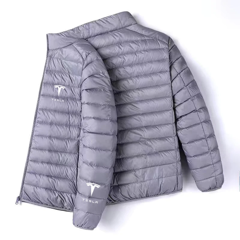 2022 New Brand Men's Down Jacket Cotton Stand Collar Solid Color Men's Coat Fashion Street Men's Sport Down Jacket
