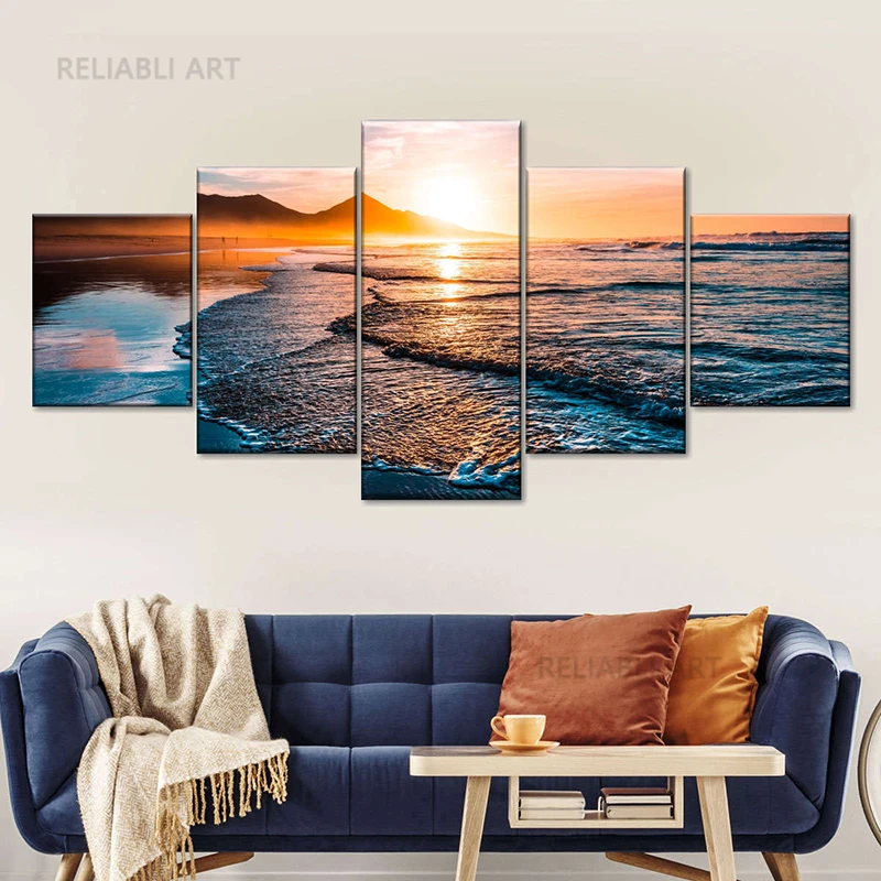 

5 шт., декоративные постеры и принты для гостиной