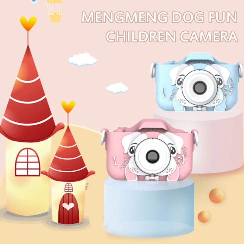 

Цифровая фотокамера для детей, мини-игрушка для соблазнения, детская камера для мальчиков и девочек, подарок, видео с картой памяти Sd 32 ГБ, си...