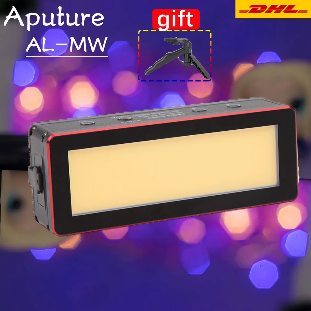 

Aputure AL-MW 10W IP68 Photo Waterproof Mini LED Video Light Built-in Lithium Battery Lighting for Canon Nikin Sony selfie light