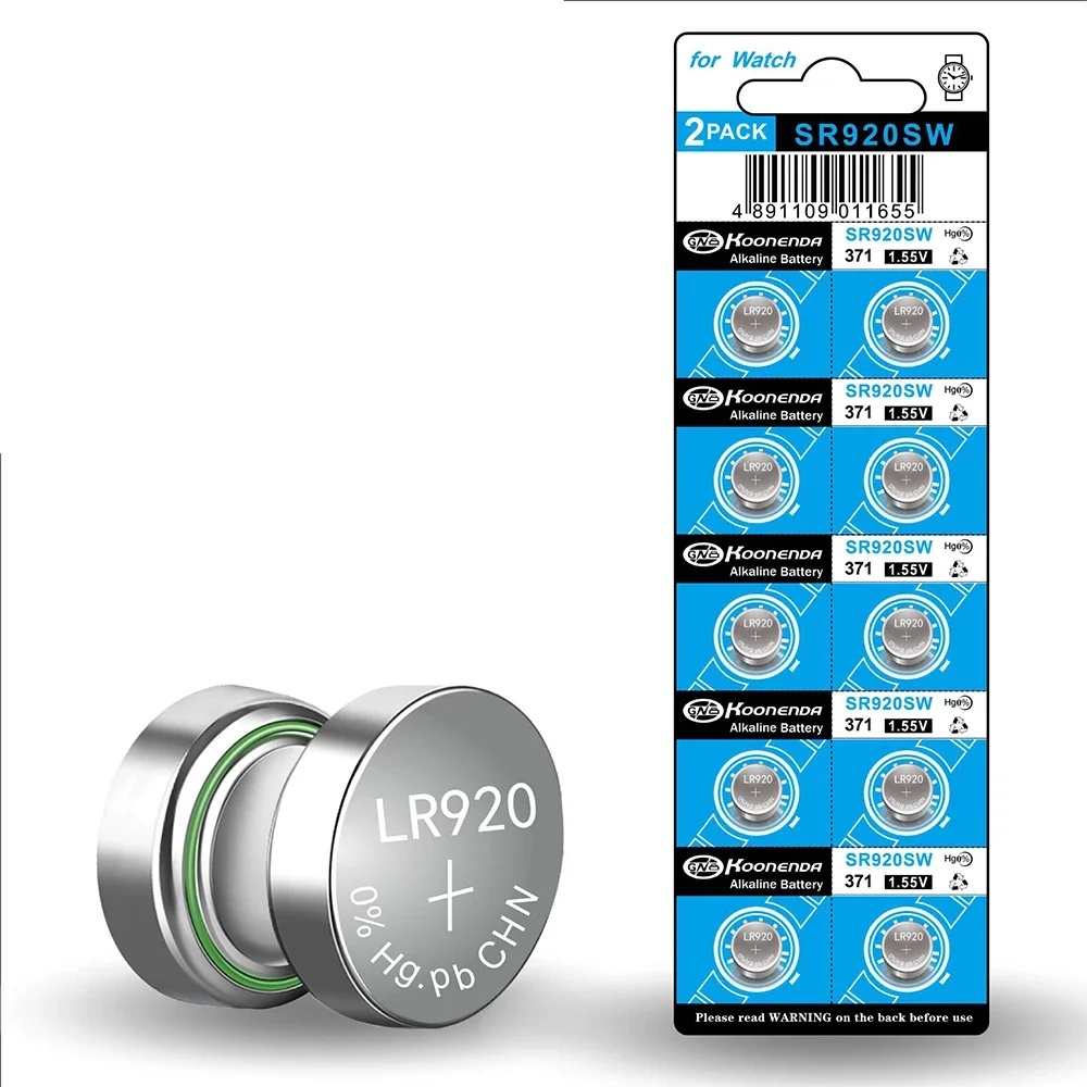 Кнопочные аккумуляторы SR920SW LR920 SR927 171 370 L921 LR69 SR920 для часов игрушек 2-10 шт
