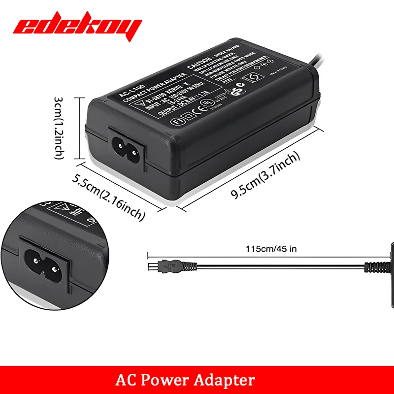 Фото AC-L100C для камеры Sony AC-L10A L10B L15 Адаптер питания NX100 AX2000 MC2500 HXR-NX3 CCD-TRV228 TRV615 PC104 MVC-FD200 HDR-FX7E №3