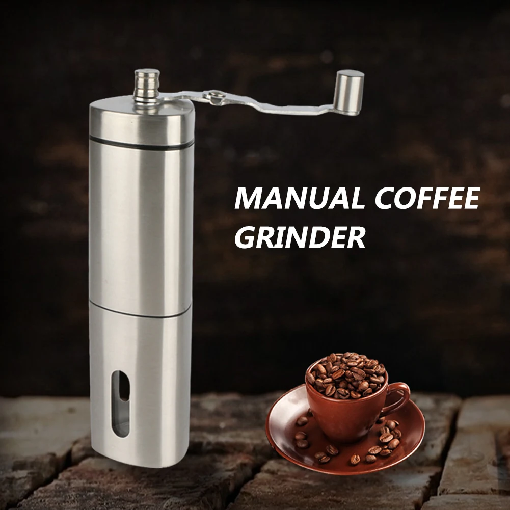 

Adjustable Hand Manual Coffee Grinder Stainless Steel Coffee Bean Mill Ceramic Burr Brew Coffee Pour-over Coffee Accessories