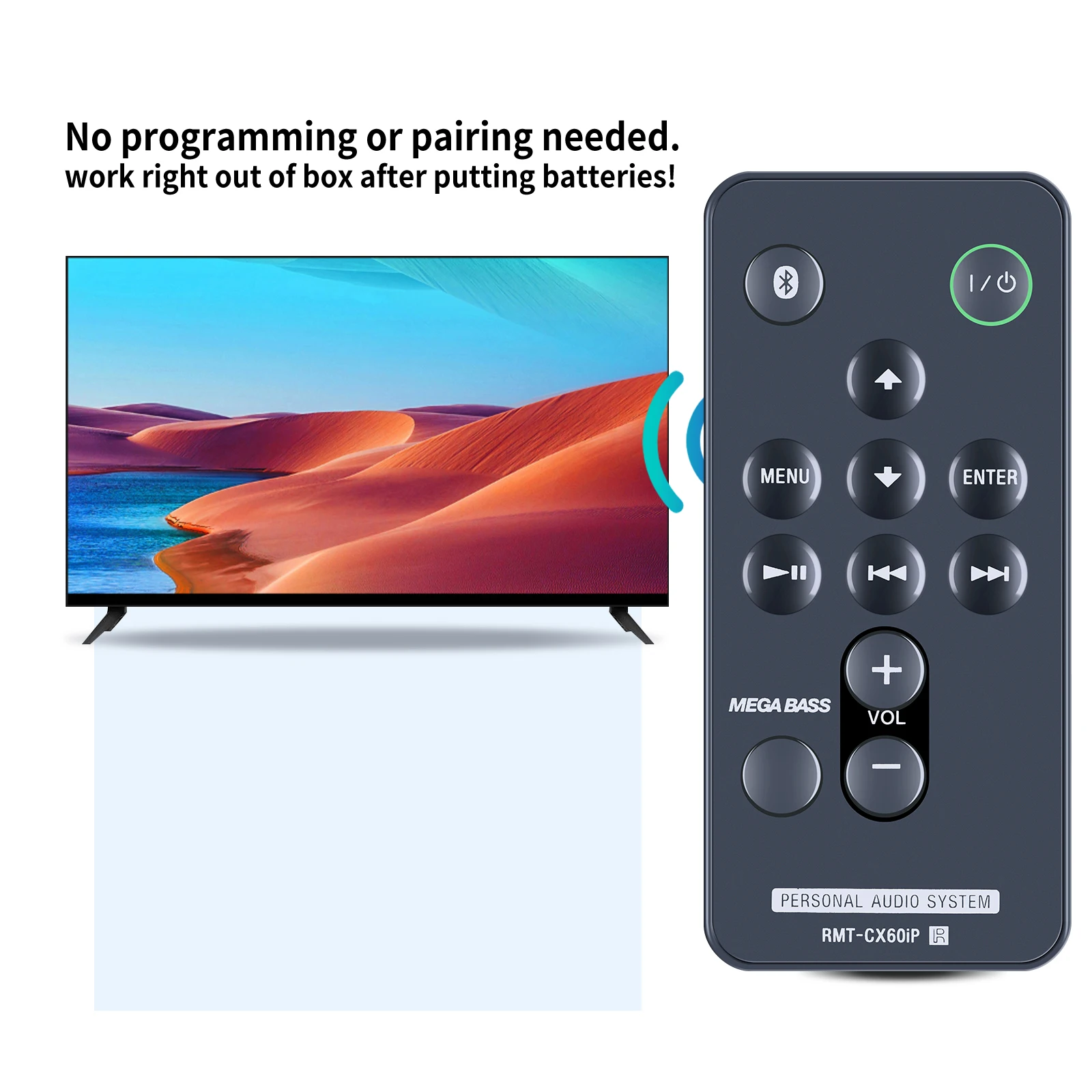 Пульт дистанционного управления RMT-CX60iP для аудиосистемы Sony RDP-X60iP RDPX60iP
