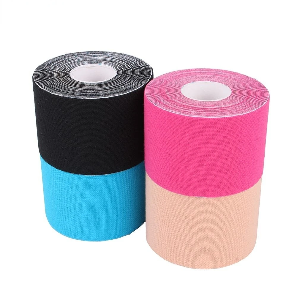 

Newest Pure Cotton Medical Sports Tape Anti-Allergic Reduction Pain Relief Inflammation Muscle Care Treatment Bandages 5 CM/5 M