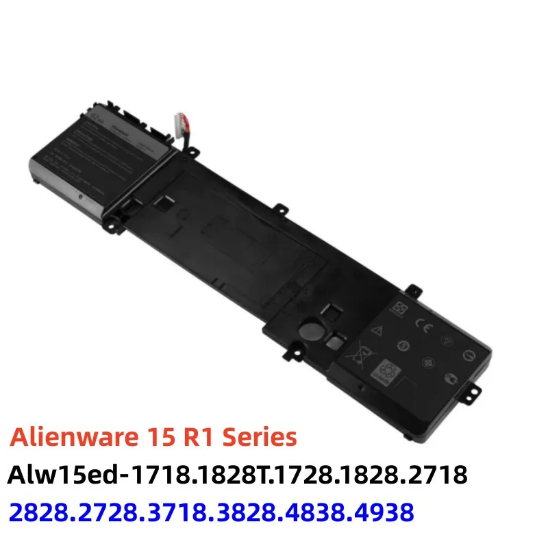 

Оригинальный аккумулятор 5600 мАч для Alienware15 R2 ALW15ED-1718 2718 2828 3718 3828 4838, Аккумулятор для ноутбука большой емкости и длительного использования