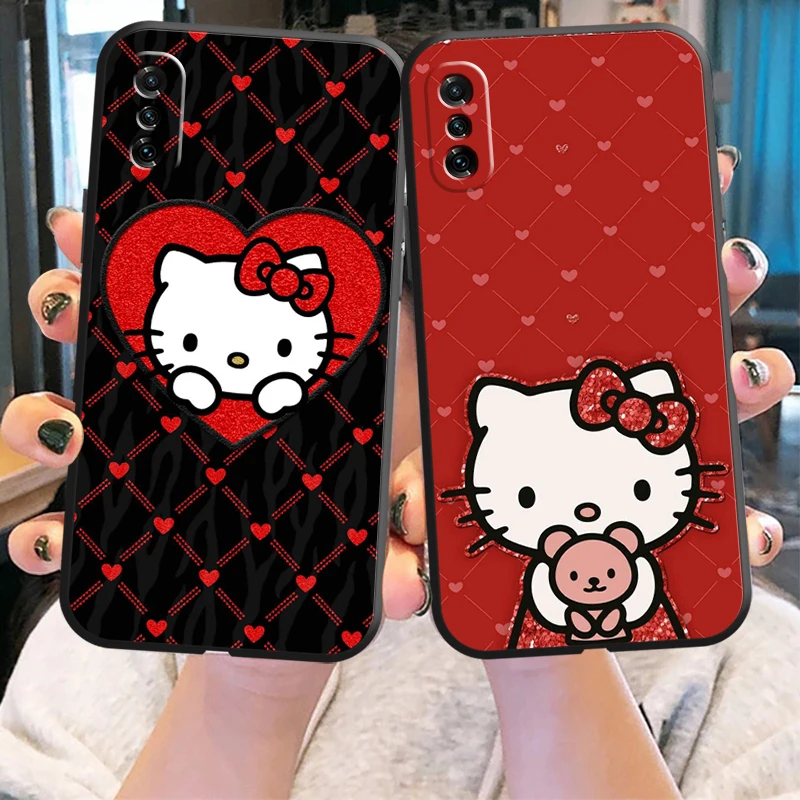 

Мультяшный чехол для телефона с аниме Kuromi для Xiaomi Note 10 Pro Lite 10S 10 Pro Lite 11 Pro Lite, ультра силиконовый чехол, мягкий чехол, чехол