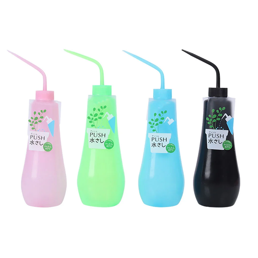 

4Pcs Convenient Squeeze Bottles Multi-function Watering Bottles Portable Squirt Bottles