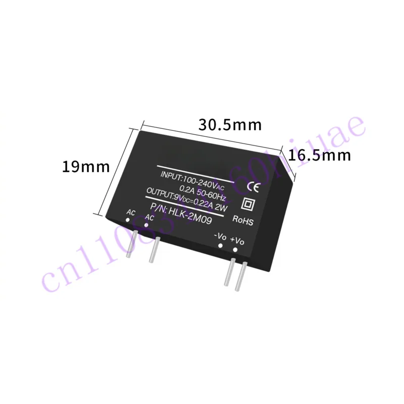 Фото HLK-2M03 HLK-2M05 HLK-2M09 HLK-2M12 HLK-2M15 HLK-2M24 AC‑DC модуль питания 5 шт. №3