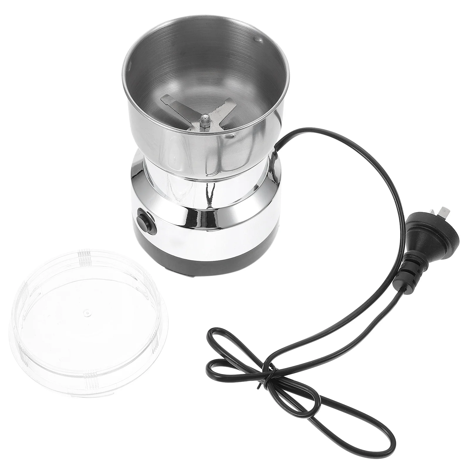 

1 pc Coffee Grinder Stainless Steel Electric Kitchen Supplies Beans Grinder Dry Mill for Home Cafe Office