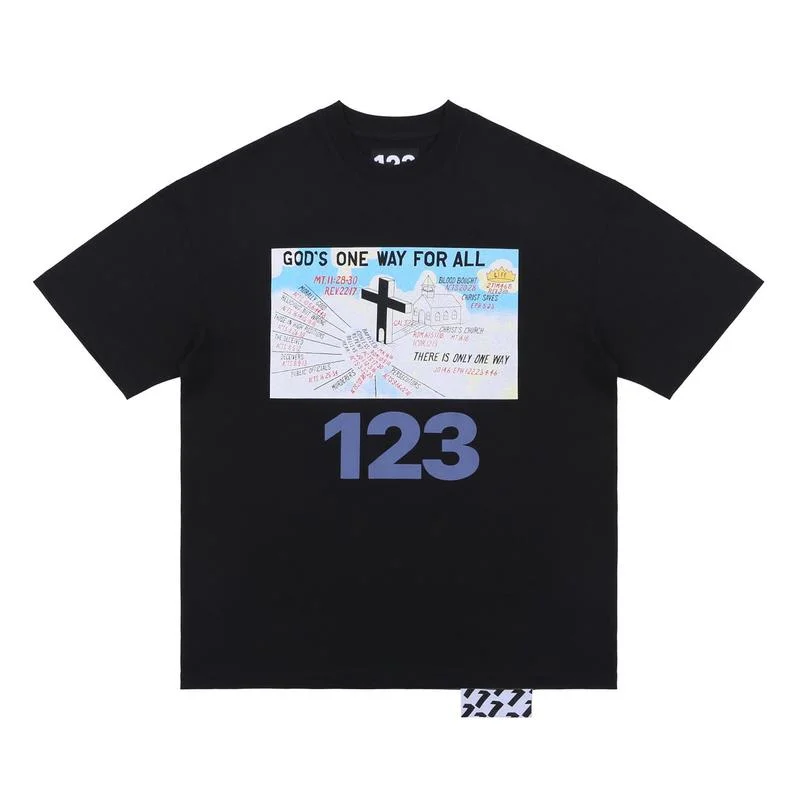 

22SS Vintage Washed Style Print RRR123 T Shirt Men Women EU Size 100% Cotton RRR123 Top Tees Fashion Summer Skateboard