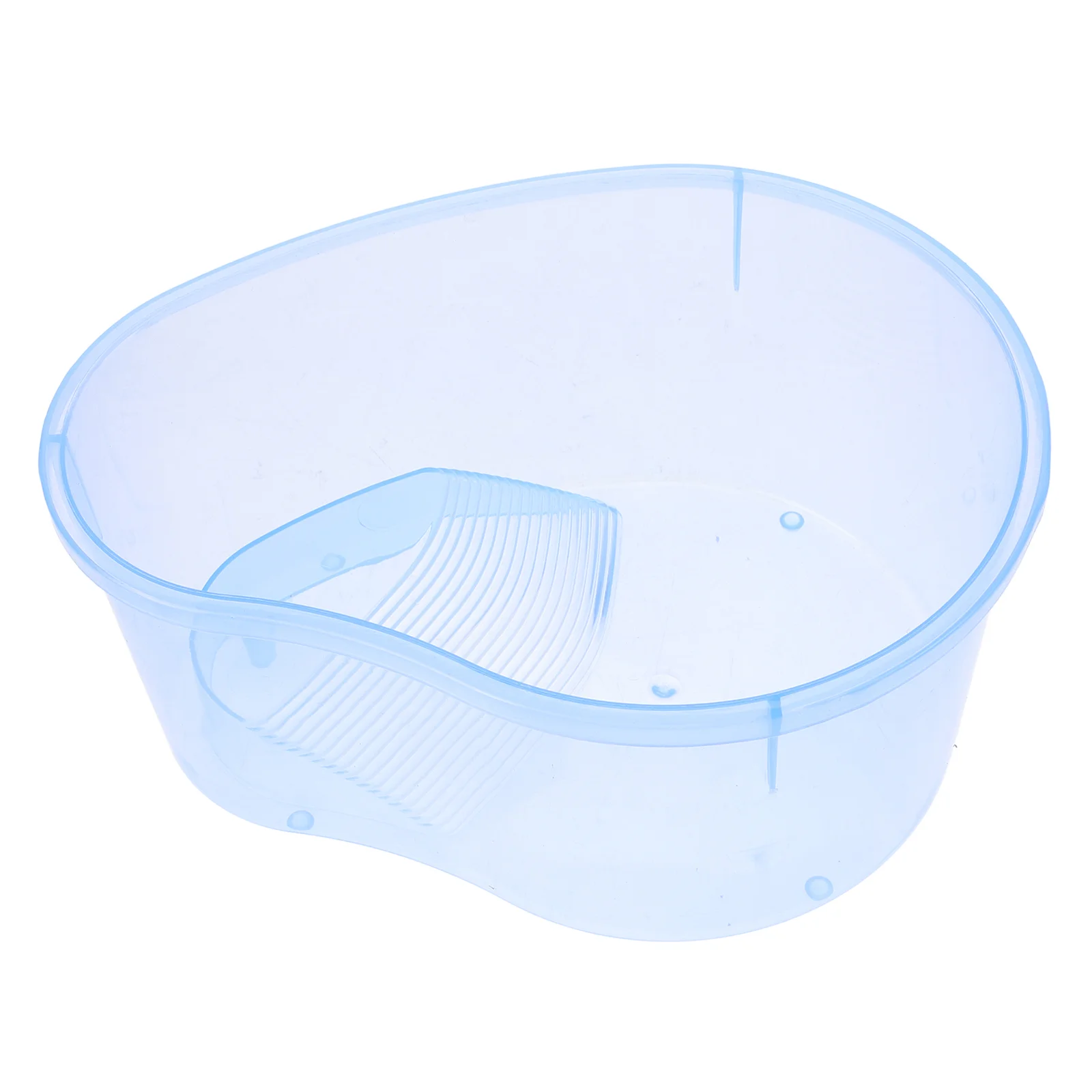 Резервуар для черепахи с соломенным отверстием аквариума. Пластиковый ящик