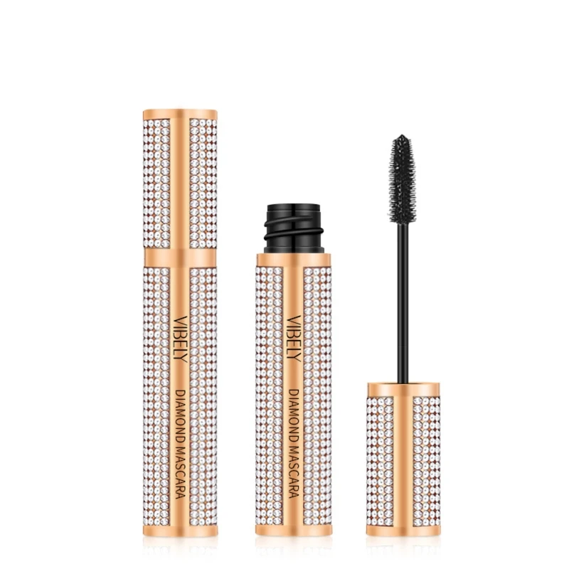 

4D Silk Fiber Lash Mascara Waterproof, Longer,Thicker,Voluminous Eyelashes,Long-Lasting,Dramatic Extension,Smudge-proof