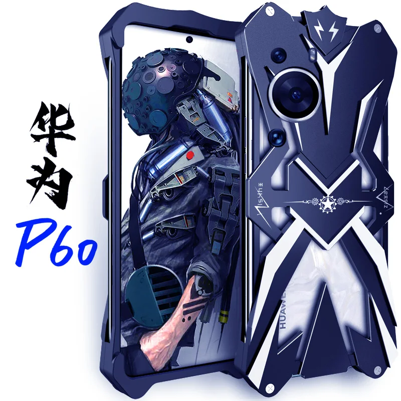 Оригинальный Роскошный усиленный металлический алюминиевый чехол Zimon с