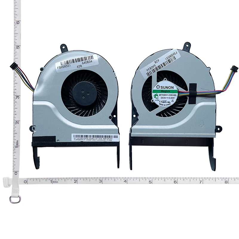Новый процессор для ноутбука охлаждающий вентилятор для ASUS N551 N551J G551 GL551JB G551J G58 G58J G58JW N551JW N551JK N551JX G551JM G551JX