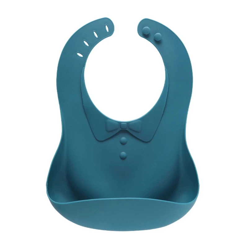 

Детские силиконовые нагрудники, мягкие, регулируемые, водонепроницаемые, с карманом