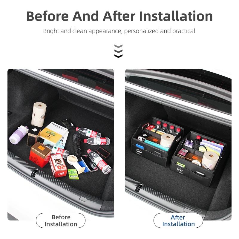 Сумка для хранения багажника автомобиля органайзер кемпинга и путешествий