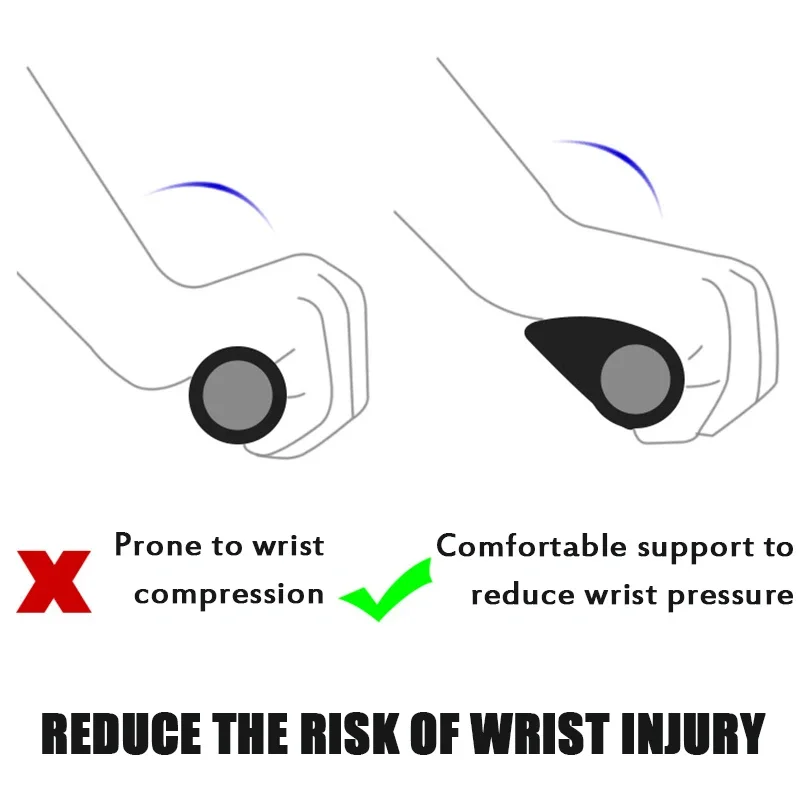 Резиновые ручки для руля велосипеда MTB противоударные противоскользящие горного