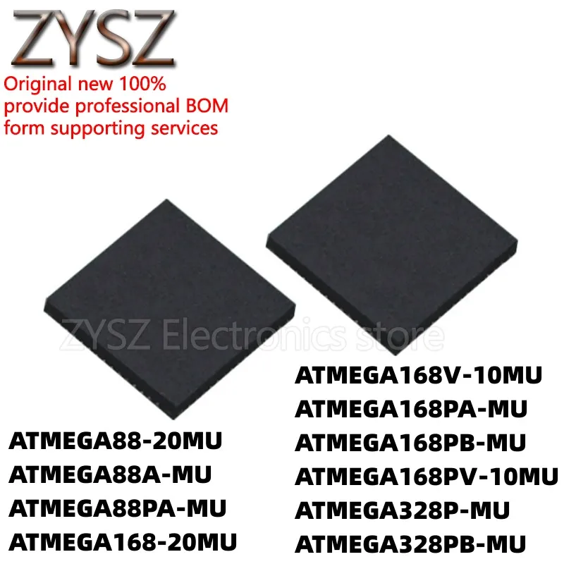 1 шт ATMEGA328P-MU PB 88-20 -10 A 88A PA PB 168V PV Wall QFN32