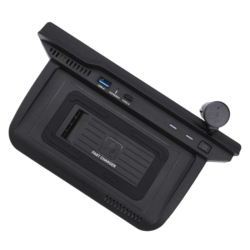 Беспроводное зарядное устройство 15 Вт для Nissan X-Trail T32 Rogue 2022 2023