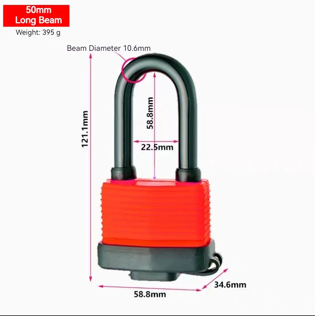 

Супермощный Водонепроницаемый Уличный Противоугонный Замок, Сверхмощный Замок С Ручным Управлением Для Наружного Грузовика
