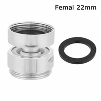 360%c2%b0 adjustable faucet connector m22 thread adapter for kitchenbathroom sink faucet chrome plated brass connector hardwares
